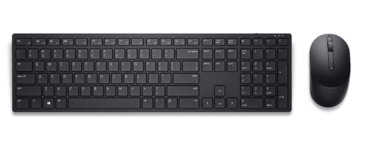 kit-teclado-e-mouse-sem-fio-dell-pro-km5221w-preto - Imagem