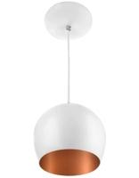 lustre-pendente-bola-pequena-aluminio-15cm-branco-c-cobre - Imagem