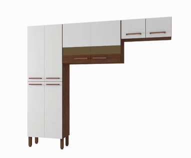 cozinha-compacta-kits-parana-nala-com-8-portas-e-4-prateleiras-222cm-de-largura - Imagem
