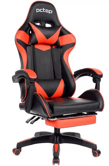 cadeira-gamer-pctop-racer-vermelha-1006 - Imagem