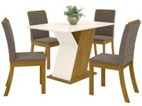 conjunto-sala-de-jantar-mesa-120cm-tampo-mdf-4-cadeiras-kesha-casa-812 - Imagem
