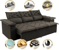 sofa-3-lugares-retratil-e-reclinavel-cama-inbox-compact-200m-velusoft-cafe - Imagem