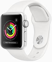 apple-watch-series-3-gps-caixa-em-aluminio-prateado-de-38-mm-com-pulseira-esportiva-branca - Imagem