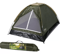 barraca-acampamento-mor-iglu-2-camping-2-pessoas-verde - Imagem