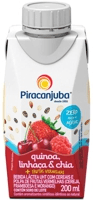 bebida-lactea-quinoa-linhaca-e-chia-sabor-frutas-vermelhas-zero-acucar-piracanjuba-200ml - Imagem