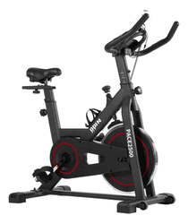 bicicleta-ergometrica-para-spinning-mecanica-6kg-odin-fit-cor-preto-e-vermelho - Imagem