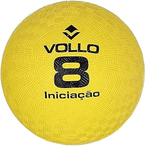 bola-de-iniciacao-t8-amarela-bi008-vollo-sports - Imagem
