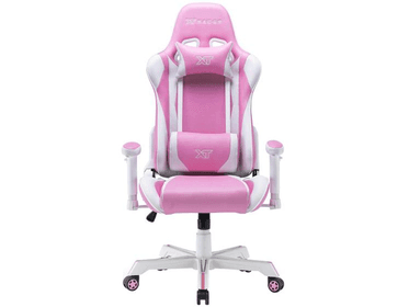cadeira-gamer-xt-racer-reclinavel-giratoria-rosa-e-branco-wind-series - Imagem