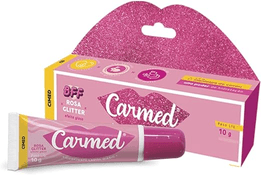carmed-bff-rosa-glitter-hidratante-labial-com-cor-10g - Imagem