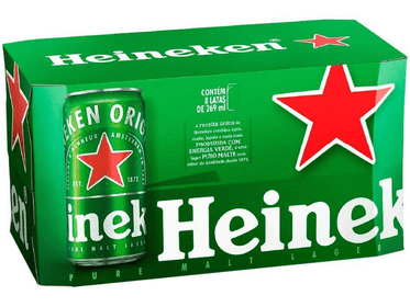 cerveja-heineken-lata-puro-malte-lager-8-unidades-269ml - Imagem