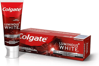 colgate-creme-dental-clareador-luminous-white-carvao-ativado-70g - Imagem
