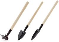 conjunto-3-mini-ferramentas-para-jardinagem-madeira-metal - Imagem