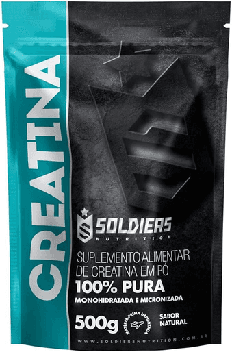 creatina-monohidratada-500g-100-pura-importada-soldiers-nutrition-itqs - Imagem