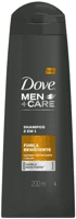 dove-shampoo-cafeina-fortificante-e-calcio-mencare-forca-resistente-200ml-branco - Imagem