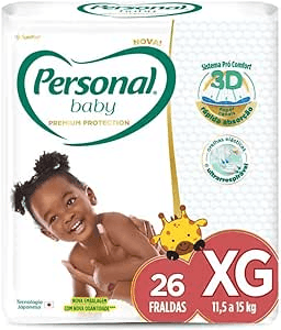 fralda-personal-baby-premium-protection-xg-com-26-unidades - Imagem