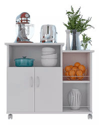 fruteira-armario-2-portas-micro-ondas-agua-branco-cozinha - Imagem