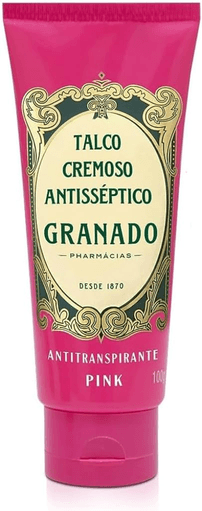 granado-talco-cremoso-antisseptico-pink-100g - Imagem