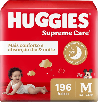 huggies-fralda-supreme-care-m-196-un - Imagem