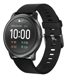 smartwatch-haylou-solar-128-caixa-453mm-de-pc-e-abs-preta-pulseira-preta-ls05 - Imagem