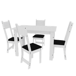 mesa-de-jantar-com-4-cadeiras-indekes-salvia - Imagem