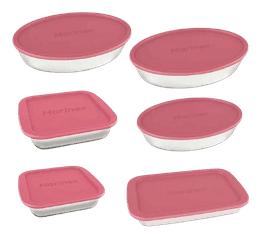 conjunto-de-assadeiras-tampas-rosa-da-marinex-6-pecas-vidro-1576 - Imagem