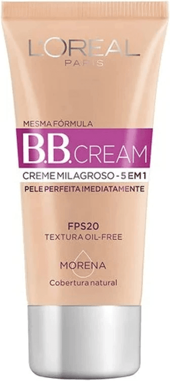 base-bb-cream-loreal-paris-5-em-1-cor-media-fps-20-30ml - Imagem
