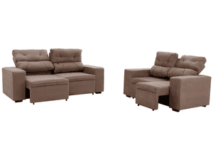 conjunto-de-sofas-2-e-3-lugares-retratil-e-reclinavel-phormatta-evolution-smp - Imagem