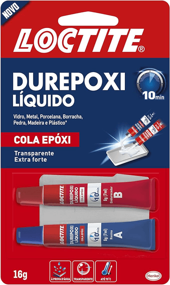 cola-epoxi-liquida-durepoxi-loctite-cola-transparente-de-alta-resistencia-resina-liquida-ideal-para-uso-domestico-e-profissional-adesivo-a-prova-dagua-embalagem-de-2x8g-16g - Imagem