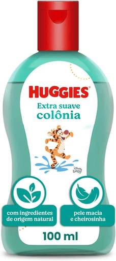 colonia-infantil-huggies-extra-suave-100ml - Imagem