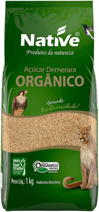 acucar-demerara-organico-native-1kg - Imagem
