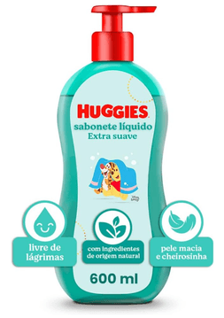 sabonete-liquido-huggies-extra-suave-600ml - Imagem