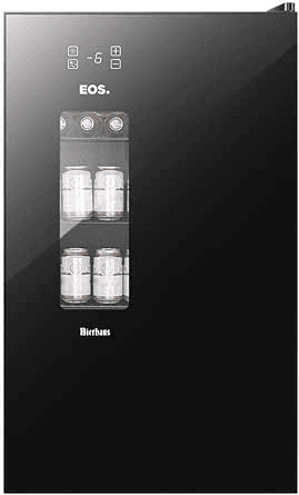 cervejeira-eos-bierhaus-100-litros-black-glass-frost-free-ece120-110v - Imagem