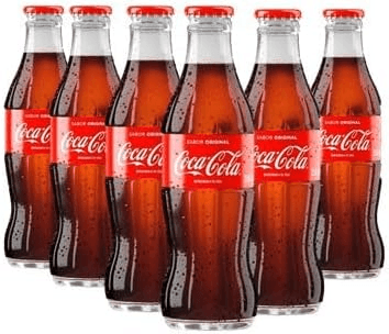 pack-de-coca-cola-original-vidro-250ml-12-unidades - Imagem