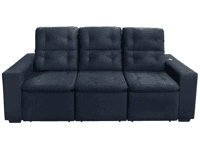 sofa-retratil-reclinavel-3-lugares-veludo-connect-plus-gralha-azul-com-entrada-usb - Imagem