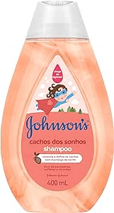 johnsons-baby-shampoo-infantil-para-cabelos-cacheados-cachos-dos-sonhos-400ml - Imagem