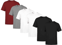 kit-6-camisetas-masculina-ssb-brand-lisa-algodao-301-premium - Imagem