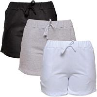 kit-com-3-shorts-de-moletom-style-feminino - Imagem