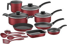 kit-para-cozinha-12-pecas-com-jogo-de-panelas-vermelho-e-utensilios-tramontina-turim - Imagem
