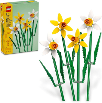 lego-set-flowers-40747-narcisos-216-pecas - Imagem