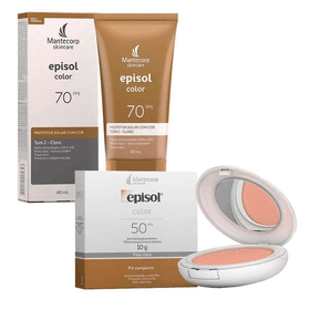 mantecorp-skincare-episol-kit-po-compacto-fps50-protetor-solar-tom-2-claro - Imagem