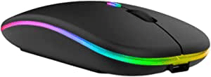 mouse-sem-fio-recarregavel-wireless-led-rgb-ergonomico-preto - Imagem