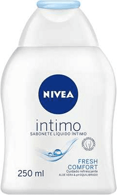 nivea-sabonete-liquido-intimo-fresh-comfort-sensacao-de-conforto-limpeza-protecao-e-bem-estar-com-aloe-vera-250ml - Imagem