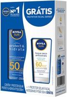 nivea-sun-kit-protetor-solar-protect-hidrata-fps50-200ml-nivea-sun-facial-fps60-50gr-nivea - Imagem
