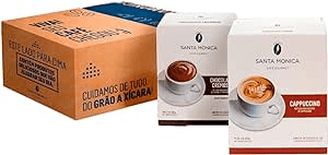 pack-cafe-santa-monicade-lacteos-monodose-chocolate-cremoso-e-cappuccino-2-unidades-300g - Imagem