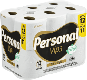 personal-papel-higienico-vip-folha-tripla-com-12-rolos-de-20m - Imagem