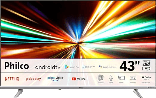 smart-tv-philco-43-ptv43e3aagssblf-android-tv-led-dolby-audio - Imagem