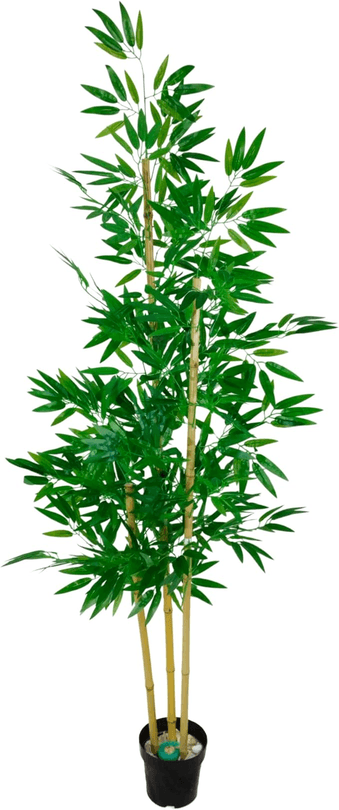 planta-bambu-artificial-2-metros-sem-vaso-decoracao-para-sala - Imagem