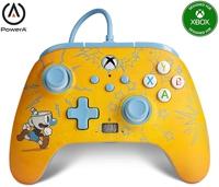 powera-enhanced-wired-controller-for-xbox-series-xs-cuphead-mugman-gamepad-wired-video-game-controller-gaming-controller-xbox-series-xs-xbox-series-x - Imagem