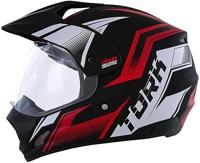 pro-tork-capacete-th1-vision-new-adventure-56-pretovermelho - Imagem
