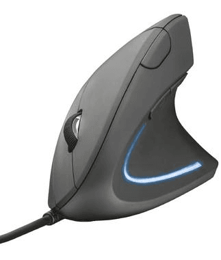 mouse-led-ergonomico-1600dpi-6-botoes-pc-e-laptop-verto-mouse-22885-trust - Imagem